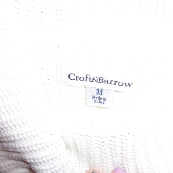 Croft & Barrow Sweater Size Medium - Picture 5 of 9